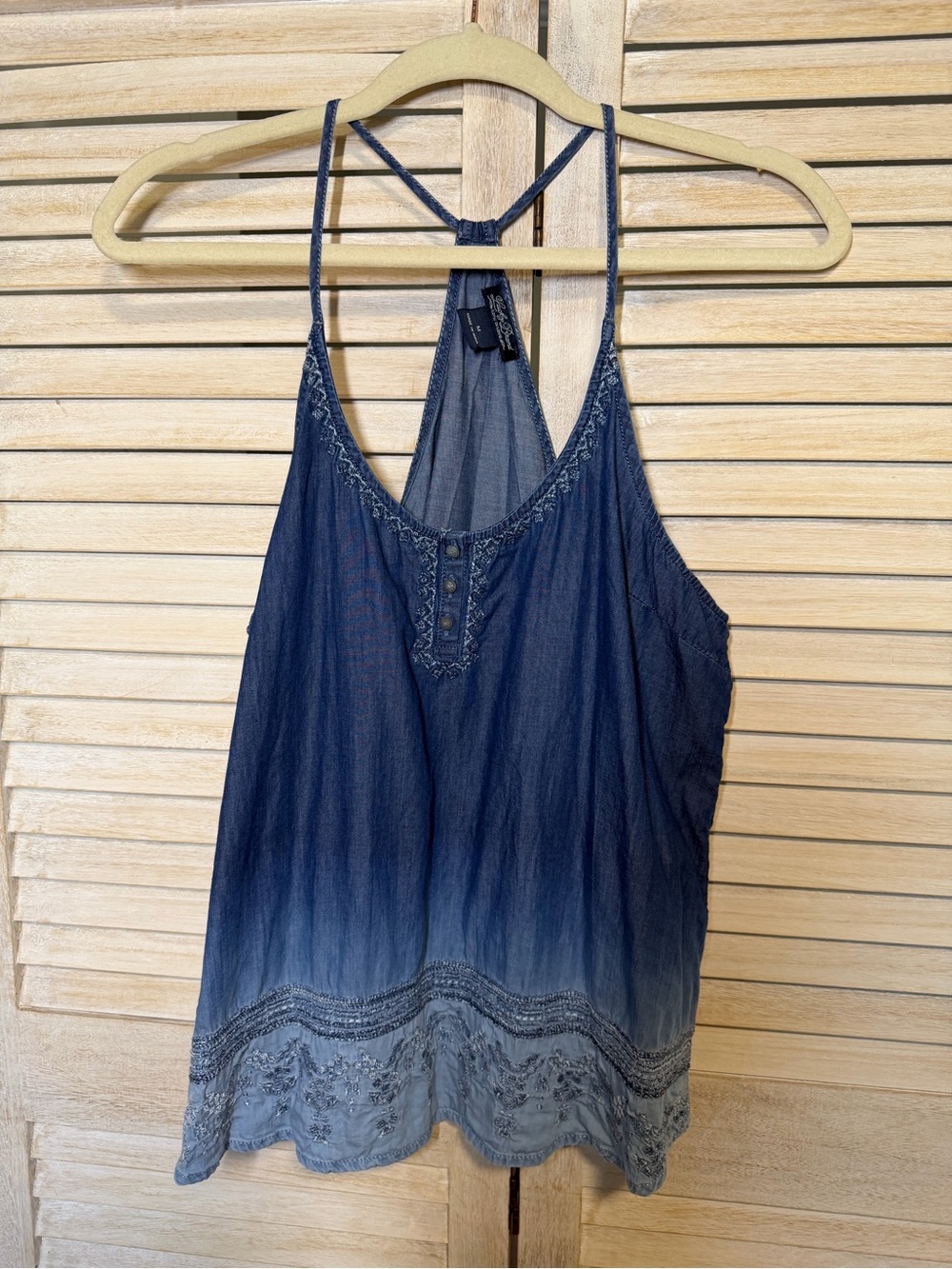 Lucky Brand Denim Ombré Tank